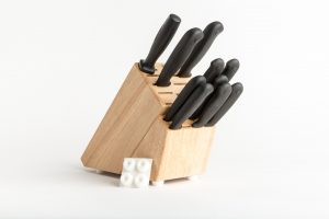 Rubber Feet on Knife Block