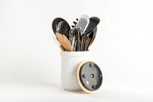 Rubber Feet on Utensil Holder
