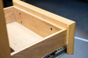 Drawer with Clear Bumpers