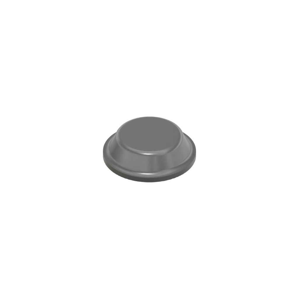 Cylindrical Self-Adhesive Bumpers BS01 - Gray