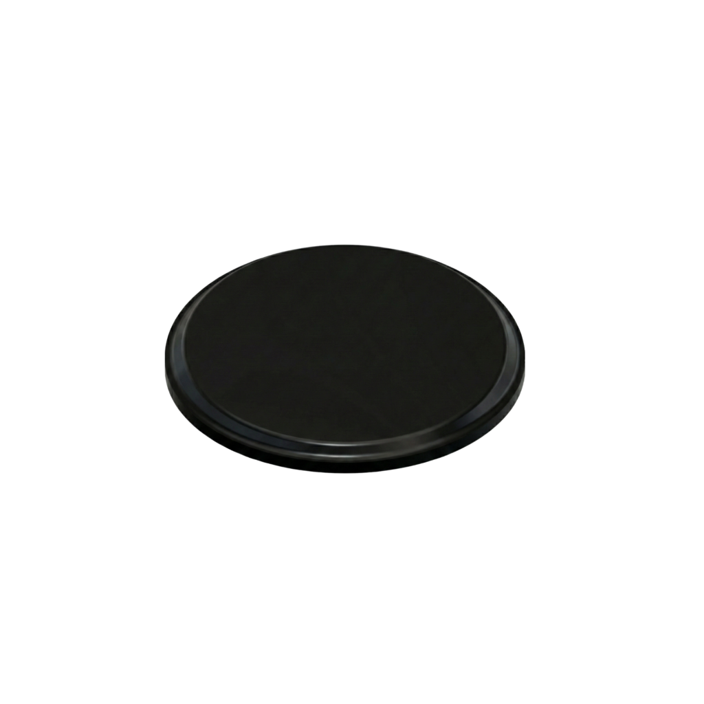 Cylindrical Self-Adhesive Bumpers BS24 - Black