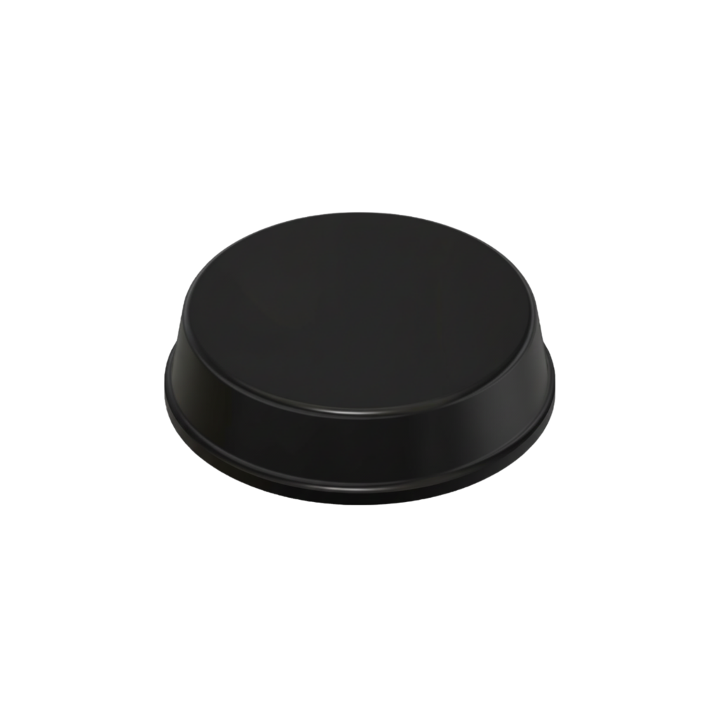 Cylindrical Self-Adhesive Bumpers BS41 - Black