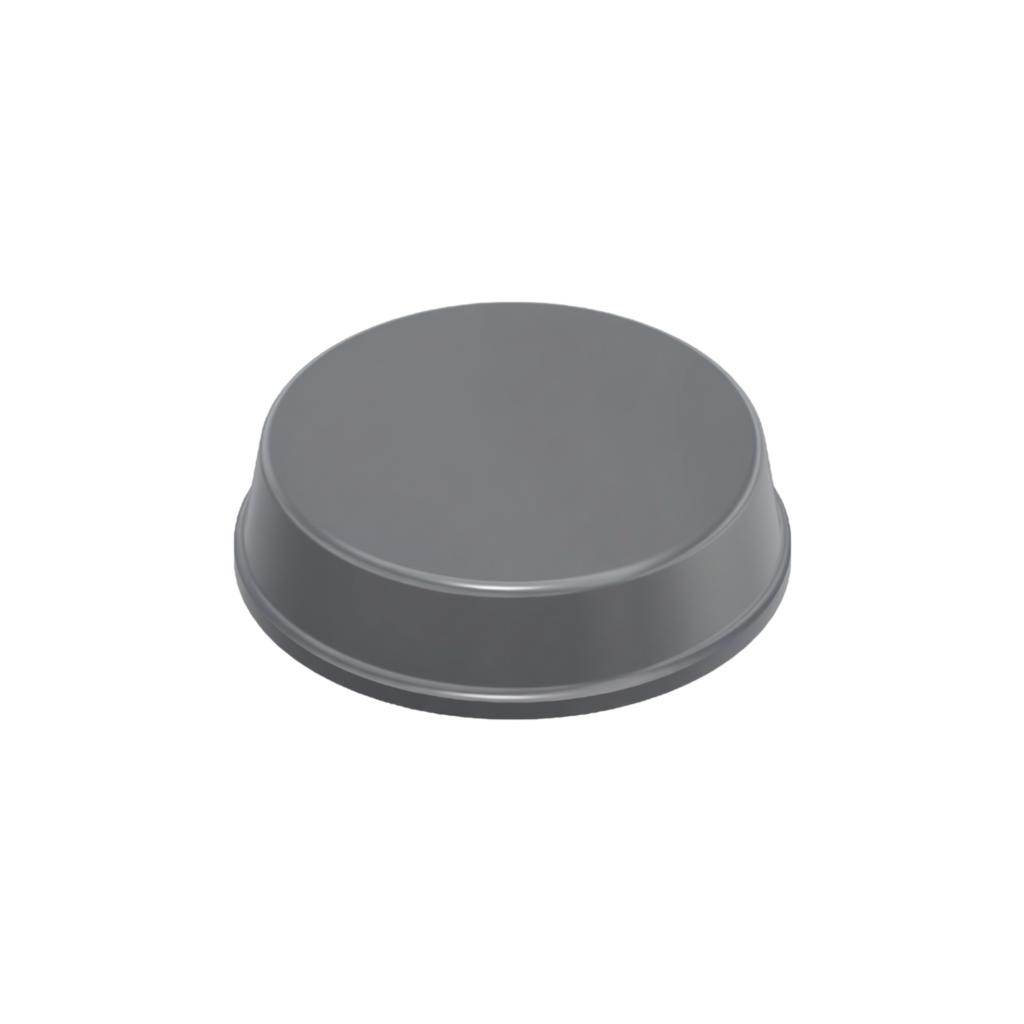 Cylindrical Self-Adhesive Bumpers BS41 - Gray