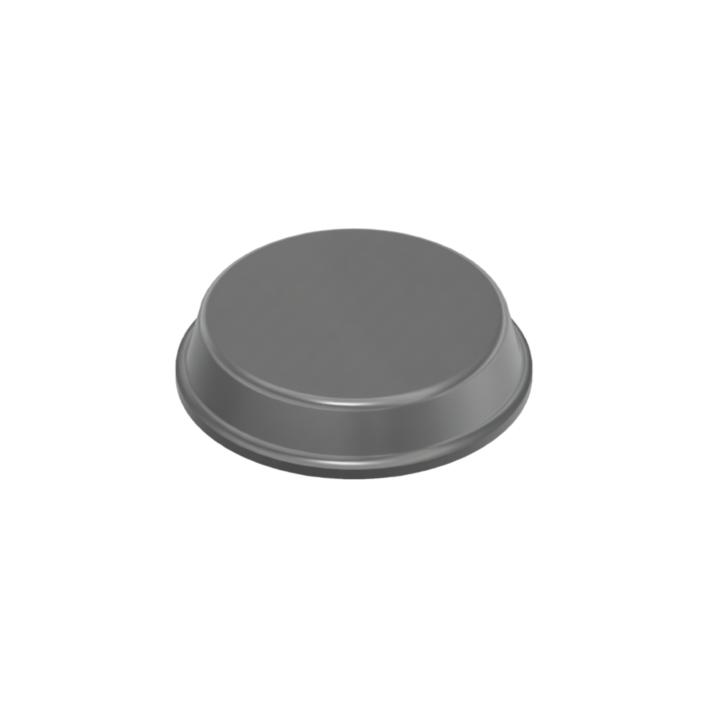 Cylindrical Self-Adhesive Bumpers BS44 - Gray