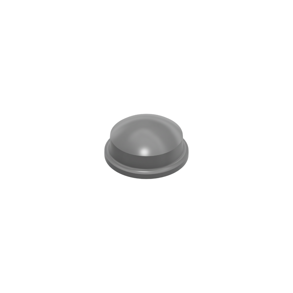 Hemispherical Self-Adhesive Bumpers BS02 - Gray