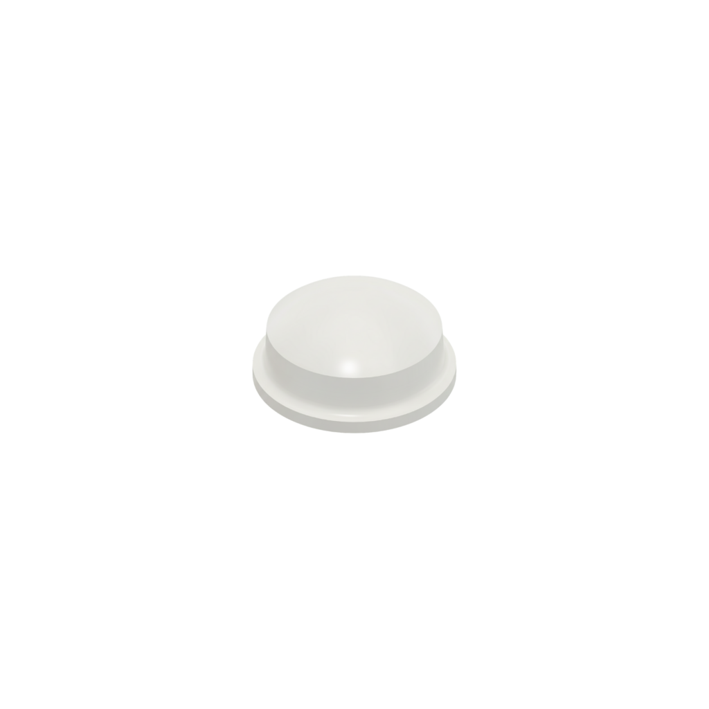 Hemispherical Self-Adhesive Bumpers BS02 - White