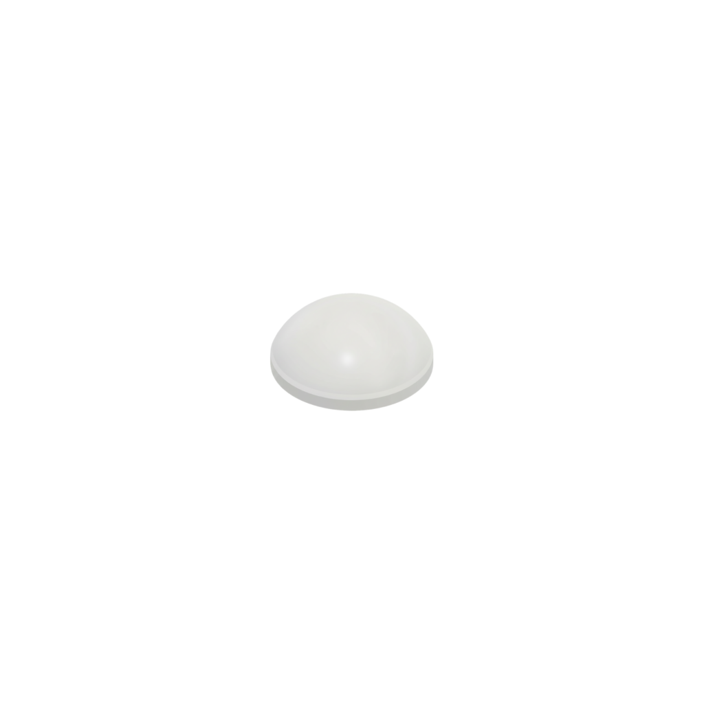 Hemispherical Self-Adhesive Bumpers BS12 - White
