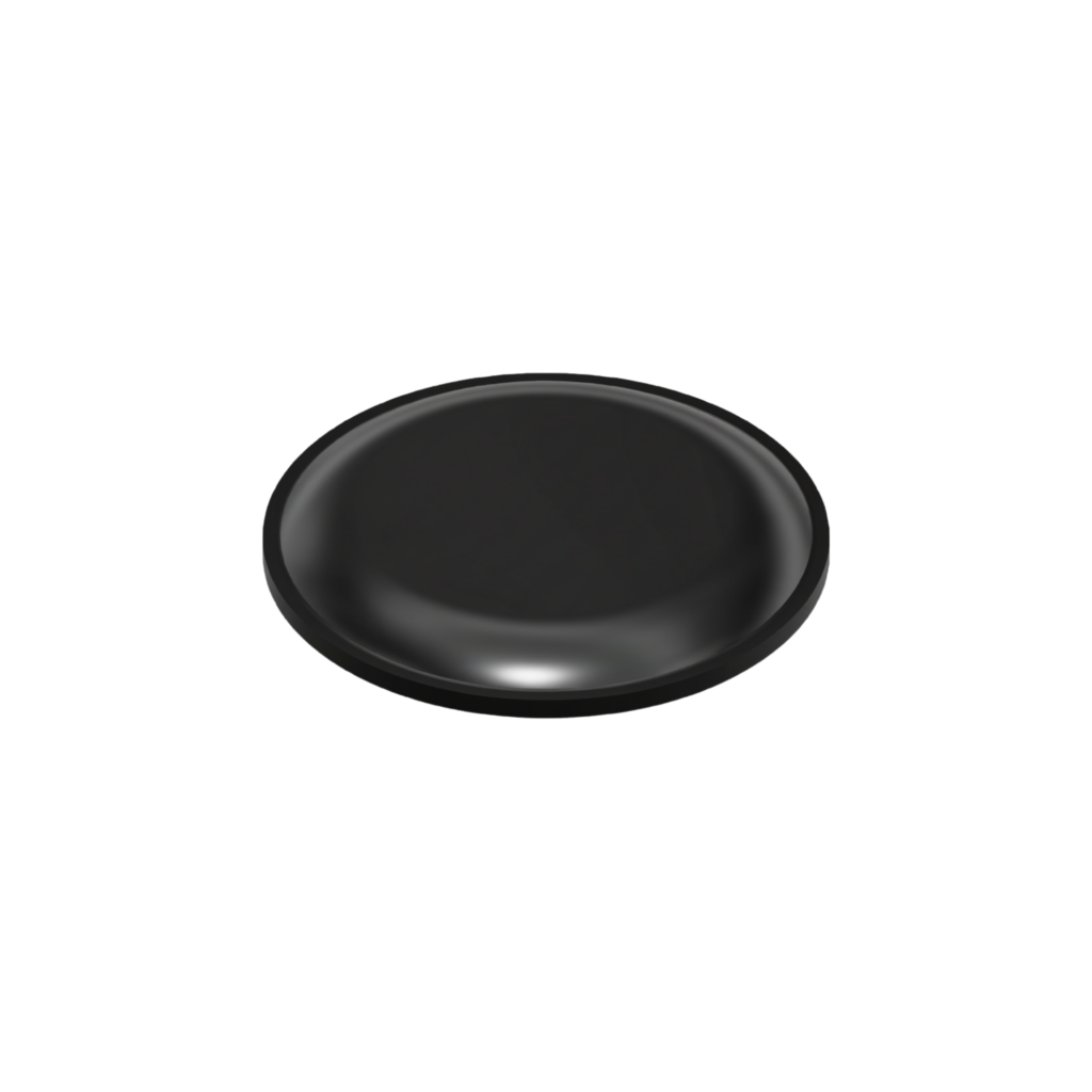 Hemispherical Self-Adhesive Bumpers BS39 - Black