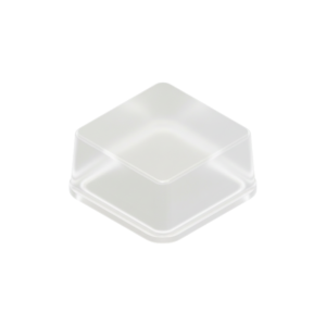 Square Self-Adhesive Bumpers BS04 - Clear
