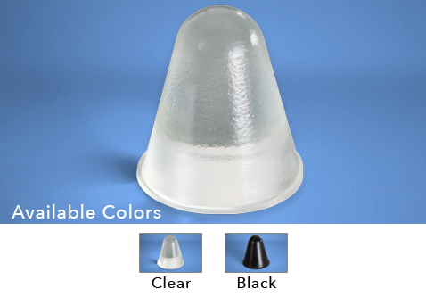 Conical Rubber Bumper Feet - BS57