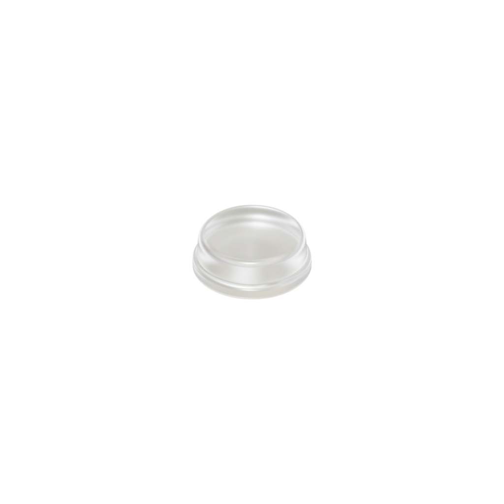 Butoirs autocollants souples pour placard BS34SD - Transparents