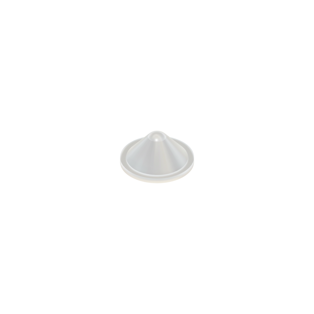 Butoirs adhésifs souples pour placards BS67SD - Transparent
