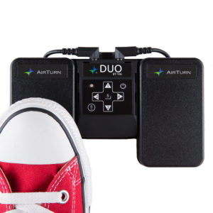 Airturn Duo with Rubber Feet