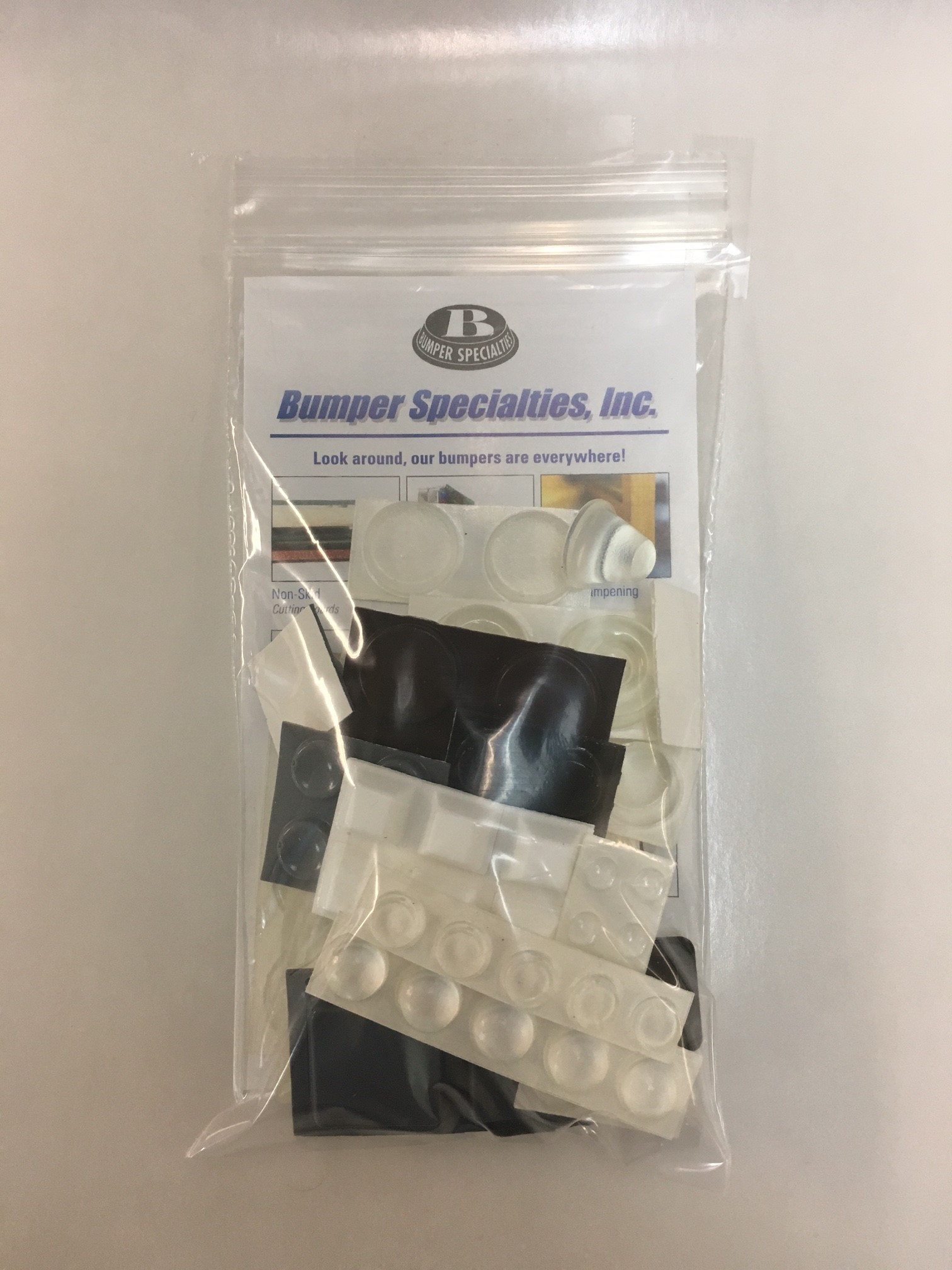 SelfAdhesive Rubber Bumper Pads Variety Combo Pack Bumper Specialties