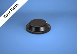Custom Self-Adhesive Bumper Foot - Black BS01