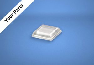 Custom Adhesive-Back Bumper Pad - Clear BS20