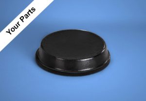Custom Self-Adhesive Bumper Foot - Black BS44