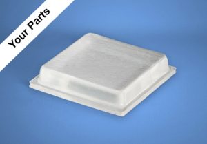 Custom Adhesive-Back Bumper Pad - Clear BS36