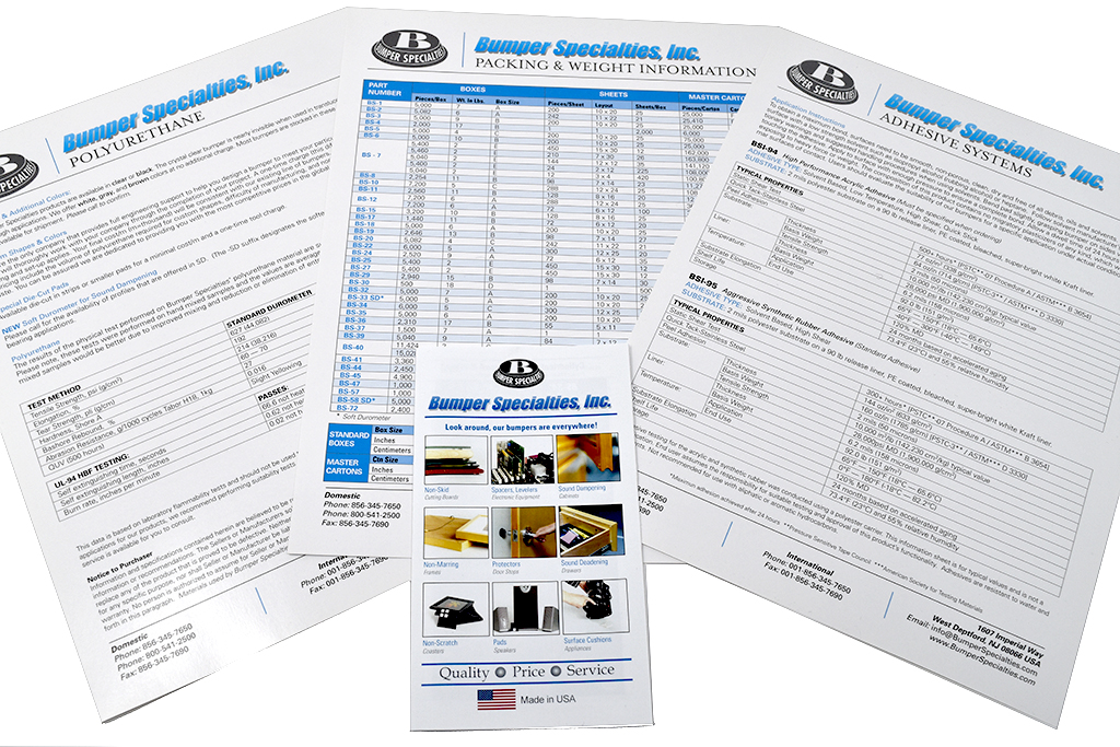 Bumper Information Sheets