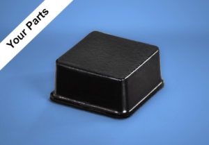 Custom Adhesive-Back Bumper Pad - Black BS04
