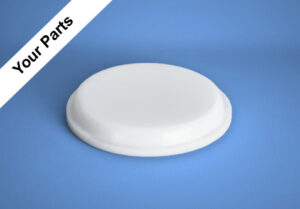 Custom Self-Adhesive Bumper Foot - White BS24