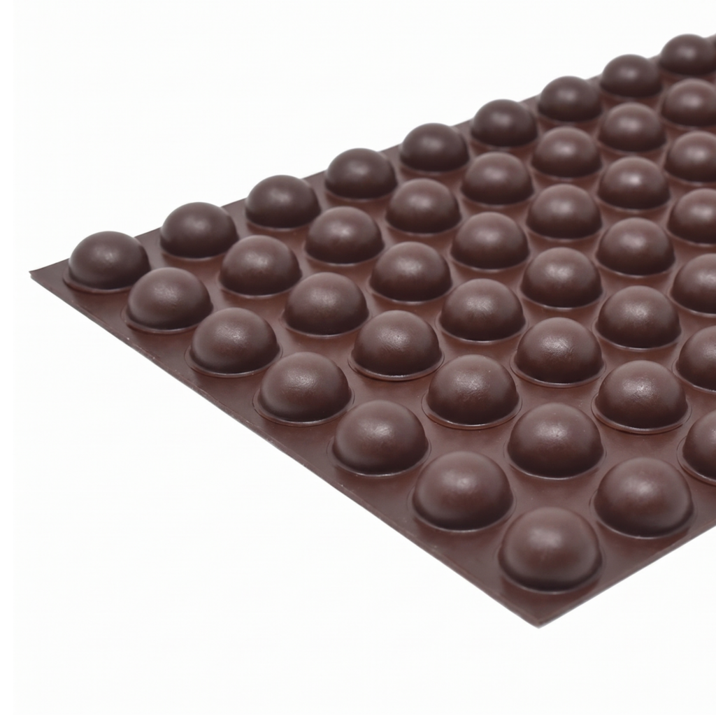 BS-08 Brown Self-Adhesive Bumper Pad