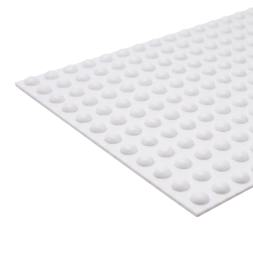 BS-12 White Self-Adhesive Bumper Pad