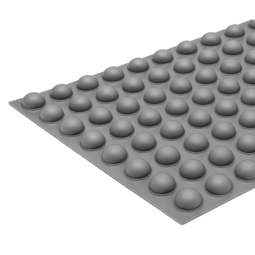 BS-15 Gray Self-Adhesive Bumper Pad