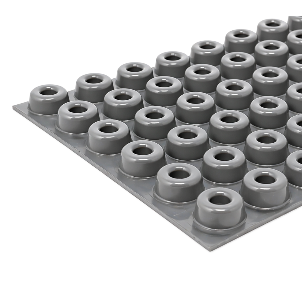 BS-17 Gray Self-Adhesive Bumper Pad