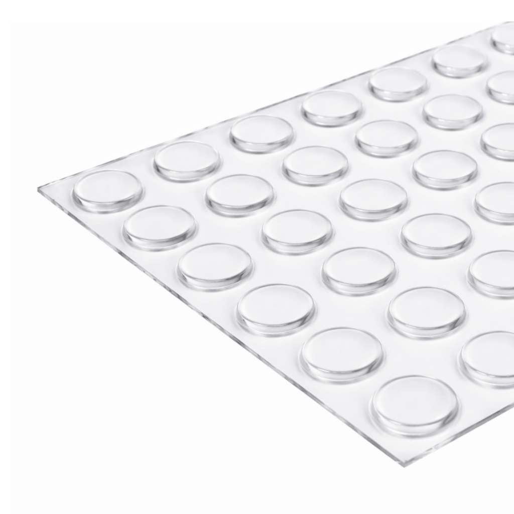 BS-24 Clear Self-Adhesive Bumper Pad