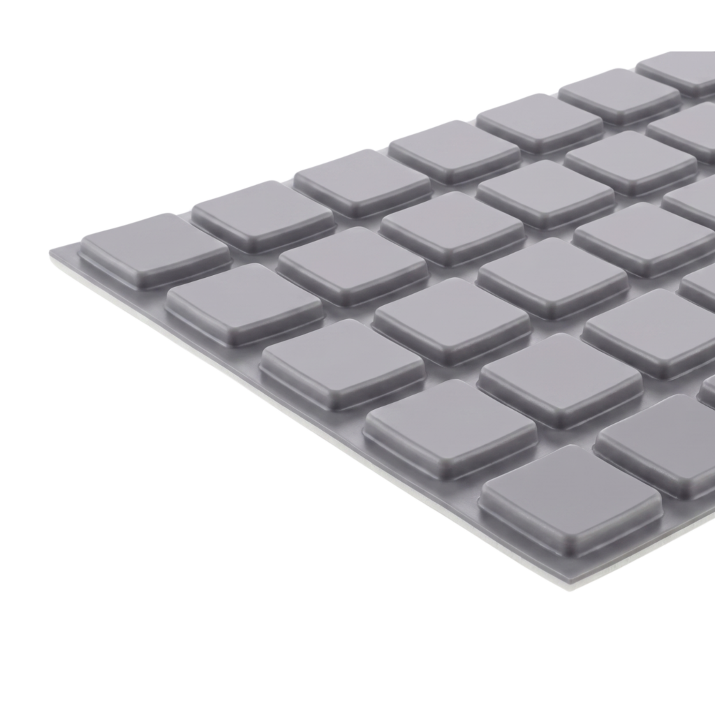BS-36 Gray Self-Adhesive Bumper Pad