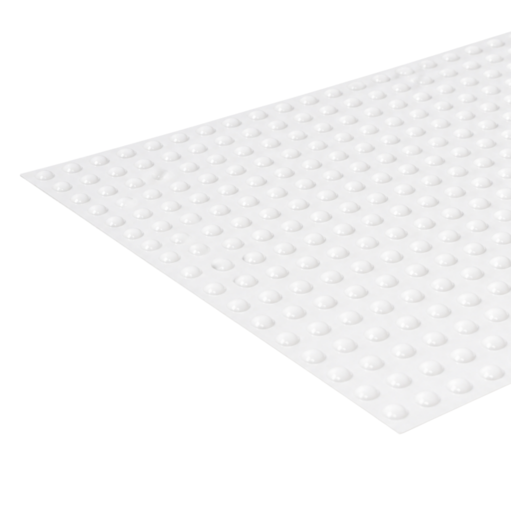 BS-40 White Self-Adhesive Bumper Pad