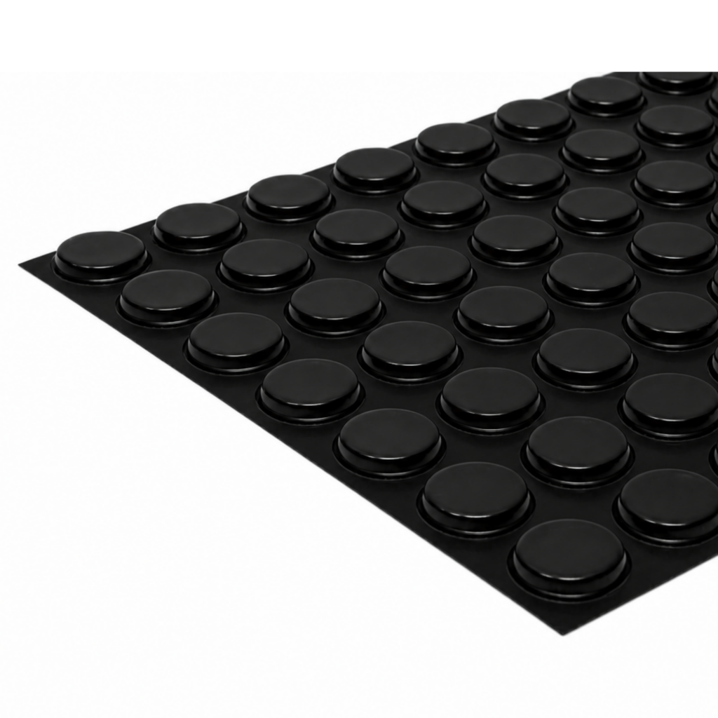 BS-44 Black Self-Adhesive Bumper Pad