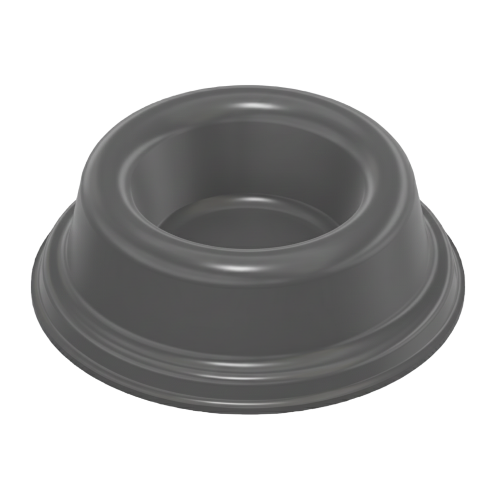 Recessed Self-Adhesive Bumpers BS30 - Gray